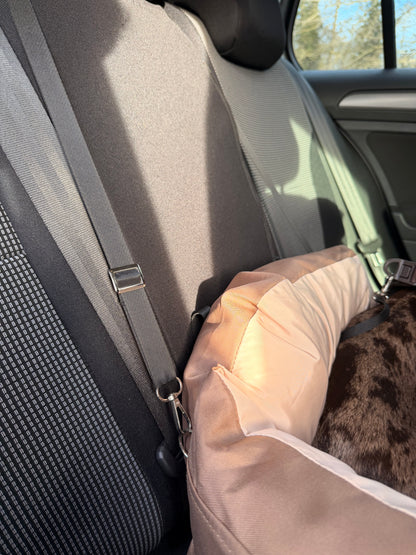 Attache sécurisée du sac de transport chien pour voiture AYOS Club